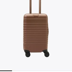 BEIS Men's Tan Rolling Luggage